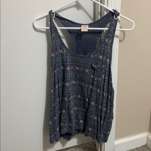 Floral tank top